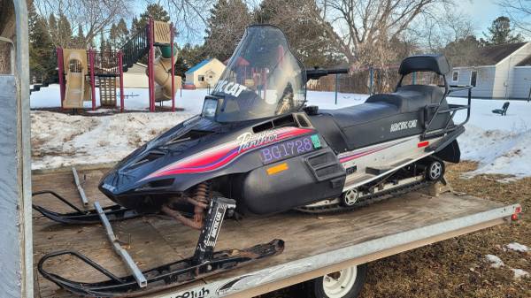 Snowmobile & trailer 1