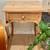 Refinished Vintage Pine End Table / Nightstand 4 thumbnail