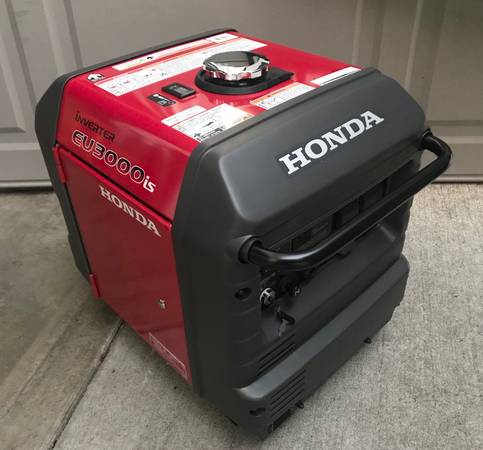 Honda Eu3000is Generator  Super Quiet - Like New Condition - Used Once - $1,500 (Auburn)63444075002625121