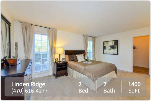 $1,360 / 2br - 1400ft2 - Looking for elegant, urban luxury? Come to Linden Ridge (Stone Mountain)63964126403587121