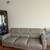 Gray Leather 3 Seater Couch 2 thumbnail