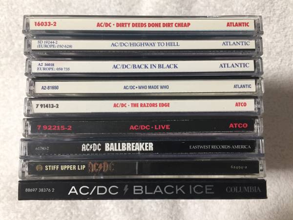 AC / DC CD'S 1