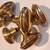 Solid Brass Oval Doorknobs – 3 Matching Pairs with Spindles – Architectural  4 thumbnail