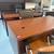 OFFICE FURNITURE: DESK-CREDENZA REFINISH  LIQUIDATION  must go ! 5 thumbnail