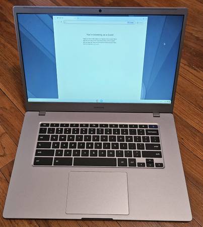 Samsung 15.5" Chromebook 2023, intel, 4gb, 64gb ssd, Latest chrome OS 1