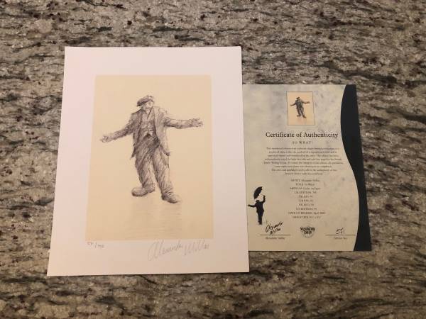 Alexander Millar "So What" Limited Edition Print 1