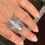 Big Sterling Silver Ring (Size 7) with beautiful Design 4 thumbnail