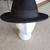 VINTAGE WOMEN'S 100% WOOL WATERPROOF GARMENT COMPANY FEDORA/HALLOWEEN 7 thumbnail