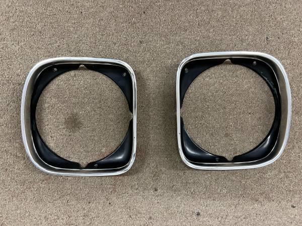 1973 - 74 Nova Headlight bezels 1