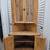 Primitive Solid Pine Corner Cupboard / Hutch – Rustic Farmhouse / Amer 6 thumbnail
