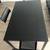 IKEA Black Dining Table with 3 Chairs 4 thumbnail