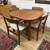 Vintage Teak Square Butterfly Leaf Dining Table 1 thumbnail
