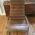 CB2 Leather Terreno Chair Pair 4 thumbnail