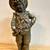 Antique Cast Iron Mantle Clock Topper 8 6 thumbnail