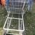 Vintage 1950s White Homecrest Lounge Chair With Wheels 4 thumbnail