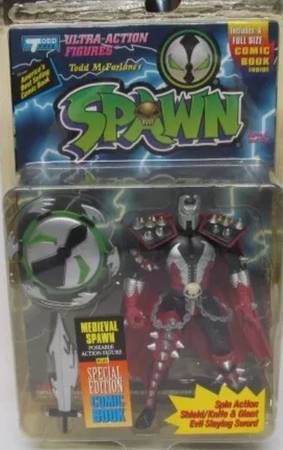NEW McFarlane Toys Medieval Spawn Series 1 Action Figure Vintage 1994 1