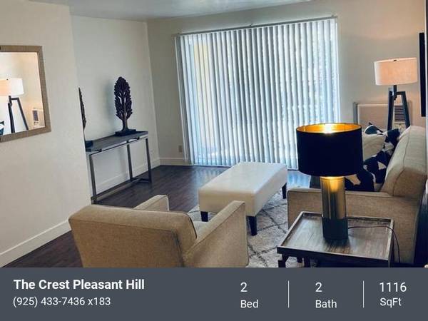 $2,694 / 2br - 1116ft2 - On-site Management, Courtesy Officer, Two Swimming Pools (concord / pleasant hill / martinez)64049799639554120