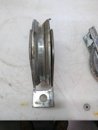 Machine Cable Guide Pulleys 4 Inch 1