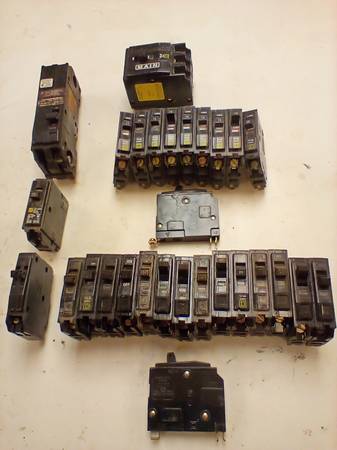 Square D breakers 1