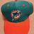 3 Miami Dolphins hats and a flag 4 thumbnail