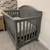 Solid Wood Adjustable Height Crib + Mattress + Linens 2 thumbnail