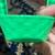 Vintage Retro Plastic Green Easter Baskets Rosbro Brand Blow mold 6 thumbnail