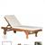 2 WOOD LOUNGE CHAIRS CHAIR CHAISE ROLLING WHEELS FREE DELIVERY CUSHION 12 thumbnail