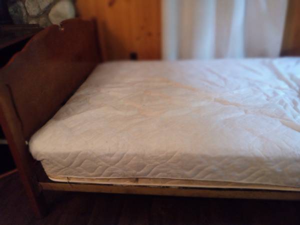 Full size bed and mattress set 1