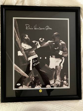 🥊 RUBIN “HURRICANE” CARTER vs EMILE GRIFFITH * AUTOGRAPHED by Both BOXERS - $350 (Lafayette)63471459856513120
