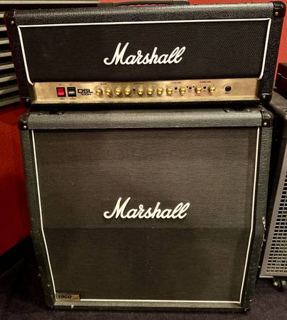 Marshall DSL100H Head & Marshall 1960 4x12 Cab 1