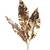 Set of 3 Metallic Gold XL Canna Palm Leaves for Floral Home Decor 1 thumbnail