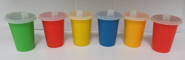 Tupperware Sippy Cups 1