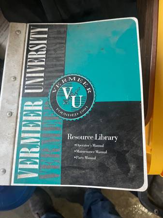 Vermeer 252 manual book stump grinder 1