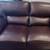 Leather Love Seat -.Cat Damaged 1 thumbnail