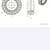 Set of 4 33x12-20 Solid Tires on Rims 5 thumbnail