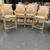 Awesome Vintage Rattan Leather Bar Stools 2 thumbnail