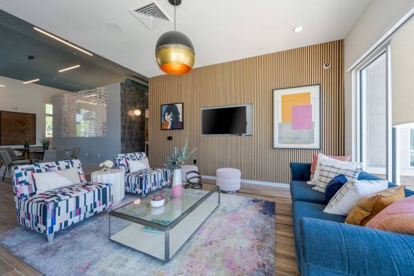 Self-Service Package Lockers, Heated Pool with Private Cabanas 1