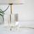 Vintage 1980s crystal and brass table lamp by Victoria Hagan 2 thumbnail