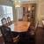 Vintage Hardwood Dining Set 8 thumbnail