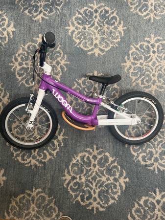 Woom 1 Plus, Purple in Excellent Condition 1
