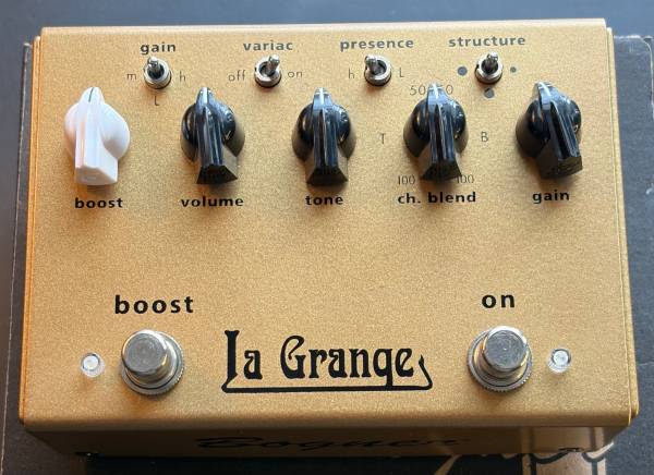 Bogner La Grange Overdrive/Boost Pedal - musical instruments - by