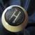 Hurst Competition Plus Flat Shifter Stick and H 3-Speed Shifter Knob 2 thumbnail