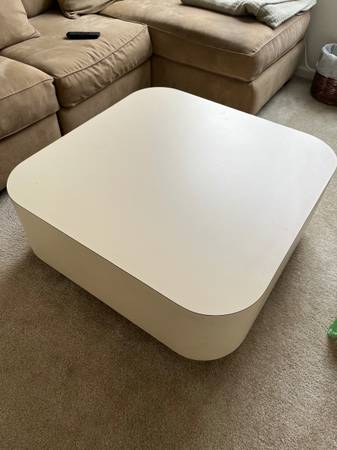 Square Formica Coffee Table 1