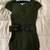Dark Olive Green Belted Sweater 1 thumbnail