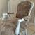 Vintage Louis XIV Style Chair/Distressed White 17 thumbnail