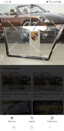 Porsche Boxster Wind Blocker 1