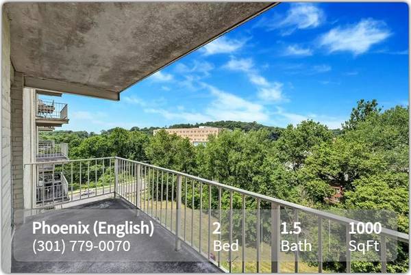 $1,704 / 2br - 1000ft2 - Check out these views! You'll love this location and this 2 bd 1.5 ba! (Bladensburg - Bladensburg Waterfront Park)63895920239619122