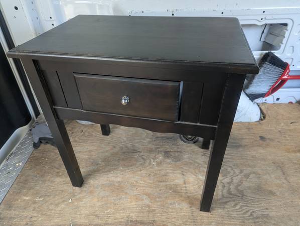 Small Black Side Table 1