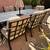 Patio Dining Table, Chairs, Umbrella & Stand 4 thumbnail