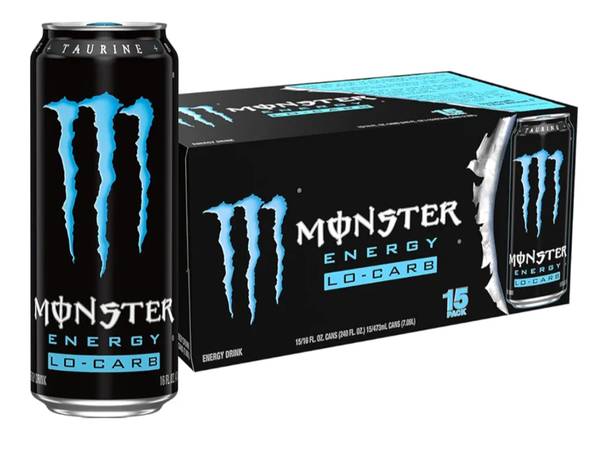 Blue Monster Energy drink 1